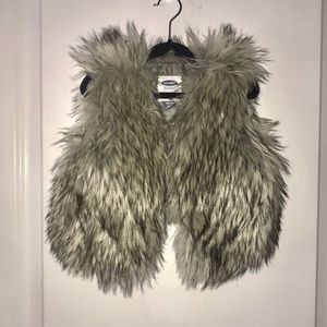 Old navy Fur Vest